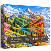 Mountain of Seasons Jigsaw Puzzle 1000 Pieces