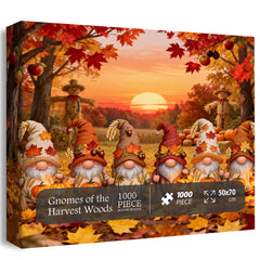 Puzzle Gnomes des Bois de la Récolte 1000 pièces