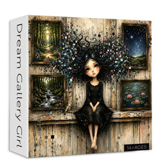 Dream Gallery Girl Jigsaw Puzzle 1000 Pieces