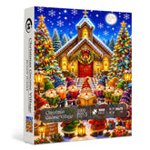 Christmas Gnome Village Jigsaw Puzzle 1000 Piece