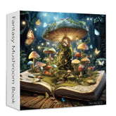 Puzzle Livre Champignon Fantaisie 1000 Pièces