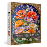 Golden Frame Florals Jigsaw Puzzle 1000 Pieces
