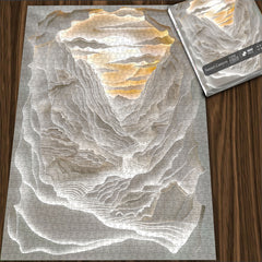Puzzle en bois Sunset Canyon 1000 pièces