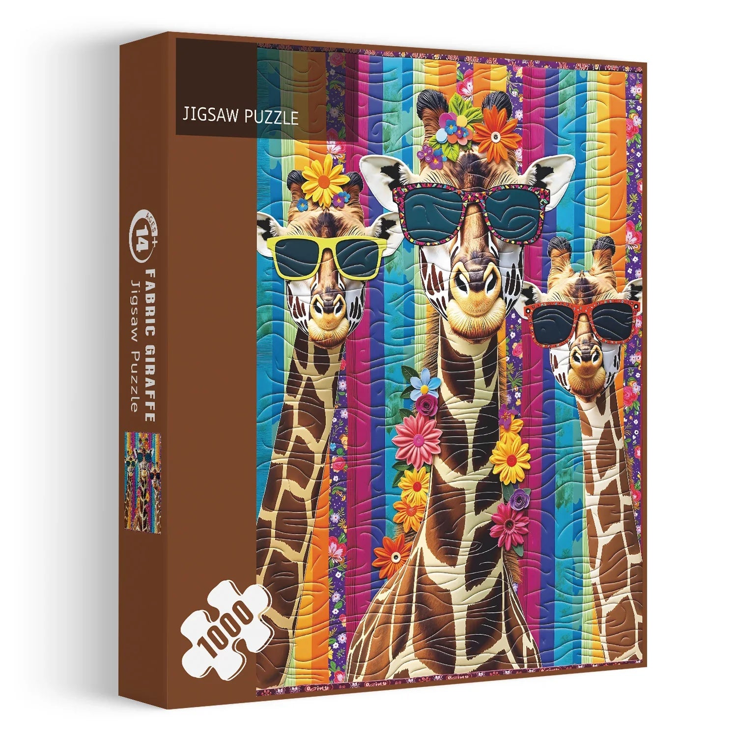 Fabric Giraffe Jigsaw puzzle