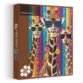Fabric Giraffe Jigsaw puzzle