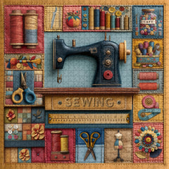 Nähhandwerkskollektion Puzzle 1000 Teile