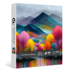 Colorful Landscape Jigsaw Puzzle 1000 Pieces
