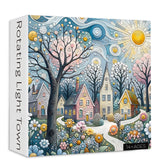 Rotierende leichte Stadt Puzzle 1000 Stücke