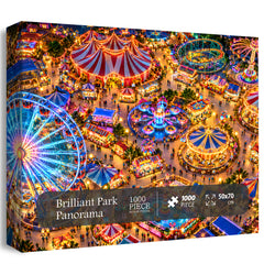 Puzzle Brilliant Park Panorama 1000 pièces