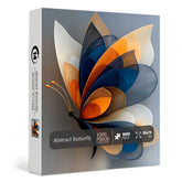 Puzzle papillon abstrait 1000 pièces