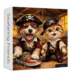 Seafaring Friends Jigsaw Puzzle 1000 Pieces