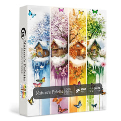 Nature's Palette Jigsaw Puzzle 1000 Pieces