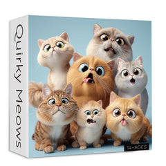 Schrullige Miagen Jigsaw Puzzle 1000 Stücke