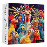 Puzzle pollo felice 1000 pezzi