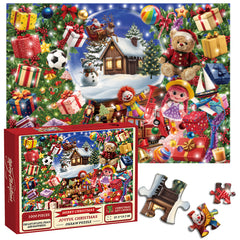 Puzzles de Noël Joyeux 1000 Pièces