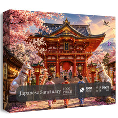 Japanese Sanctuary Jigsaw Puzzle 1000 Pieces