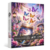 Schmetterlingsglas Traumland Puzzle 1000 Teile