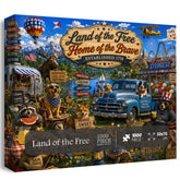 Land of the Free Jigsaw Puzzle 1000 Pieces