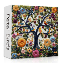 Petal Birds Jigsaw Puzzle 1000 piezas