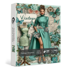 Puzzle Élégance Vintage 1000 pièces