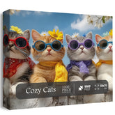 Cozy Cats Puzzle 1000 Teile