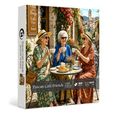Tuscan Café Friends Jigsaw Puzzle 1000 Pieces