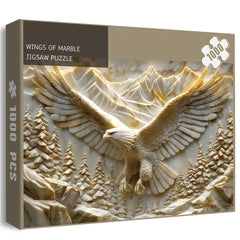 Wings of Marble Jigsaw Puzzle 1000 Pieces