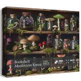Bibliothèque de champignons Forest Puzzle 1000 pièces