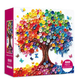 Button Art Tree Puzzle 1000 pièces 1000 pièces
