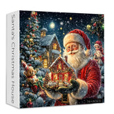 Santa's Christmas House Jigsaw Puzzle 1000 Pieces