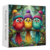 Forest Friends Jigsaw Puzzle 1000 Pieces