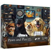 Paws and Play Puzzle mit 1000 Teilen
