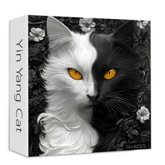 Puzzle Gato Yin Yang 1000 Piezas