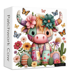 Patchwork-Kuh-Puzzle 1000 Teile