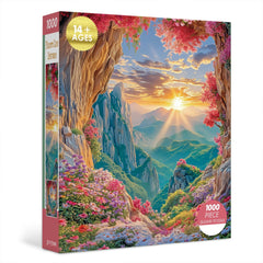 Flowers Cave Entrance Jigsaw Puzzle 1000 Pieces