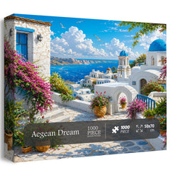 Puzzle Sueño Egeo 1000 Piezas