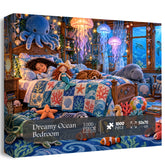 Dreamy Ocean Bedroom Jigsaw Puzzle 1000 Pieces