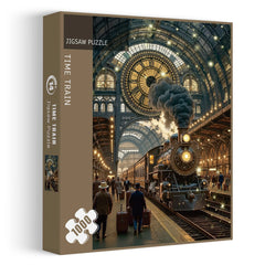 Puzzle Train temporel 1000 piĂšces