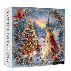Winter Fairy Glow Jigsaw Puzzle 1000 Pieces
