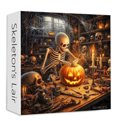 Skeleton's Lair Jigsaw Puzzle 1000 Pieces