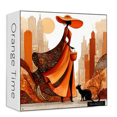 Orange Time Jigsaw Puzzle 1000 Pieces