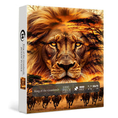 Puzzle del Re delle Praterie, 1000 pezzi
