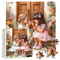 Spring Blossom Friends Jigsaw Puzzles 1000 piezas