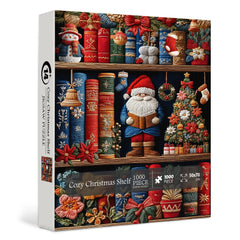 Cozy Christmas Shelf Jigsaw Puzzle 1000 Pieces