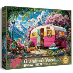 Omas Urlaub Puzzle 1000 Teile