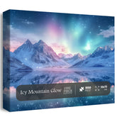 Icy Mountain Glow Jigsaw Puzzle 1000 Pieces