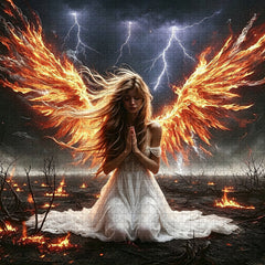 Phoenix Angel Prayer Jigsaw Puzzle 1000 Pieces