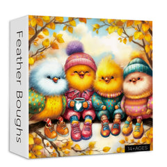 Federzweige Puzzle 1000 Teile