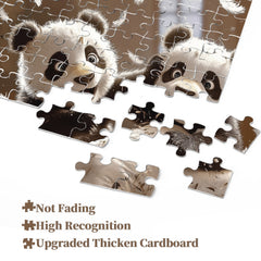 Joyful Panda Prank Jigsaw Puzzle 1000 Pieces