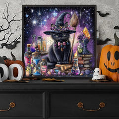 Meow Starry Night Jigsaw Puzzle 1000 piezas